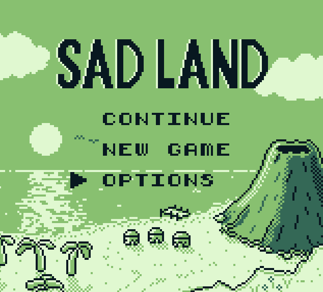 Sad Land Title Screen